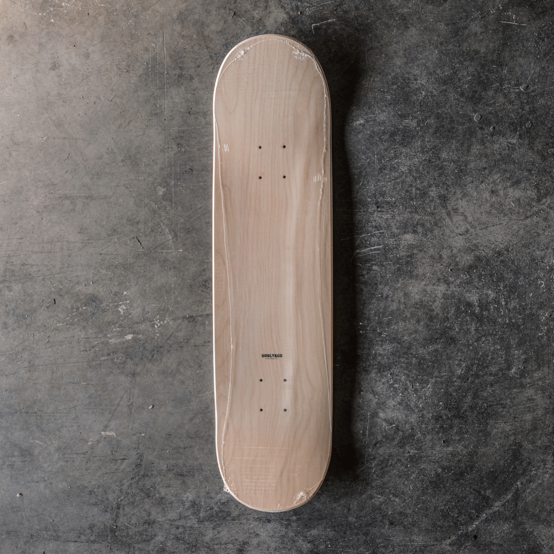 Pinstripe Garage Skateboard Deck