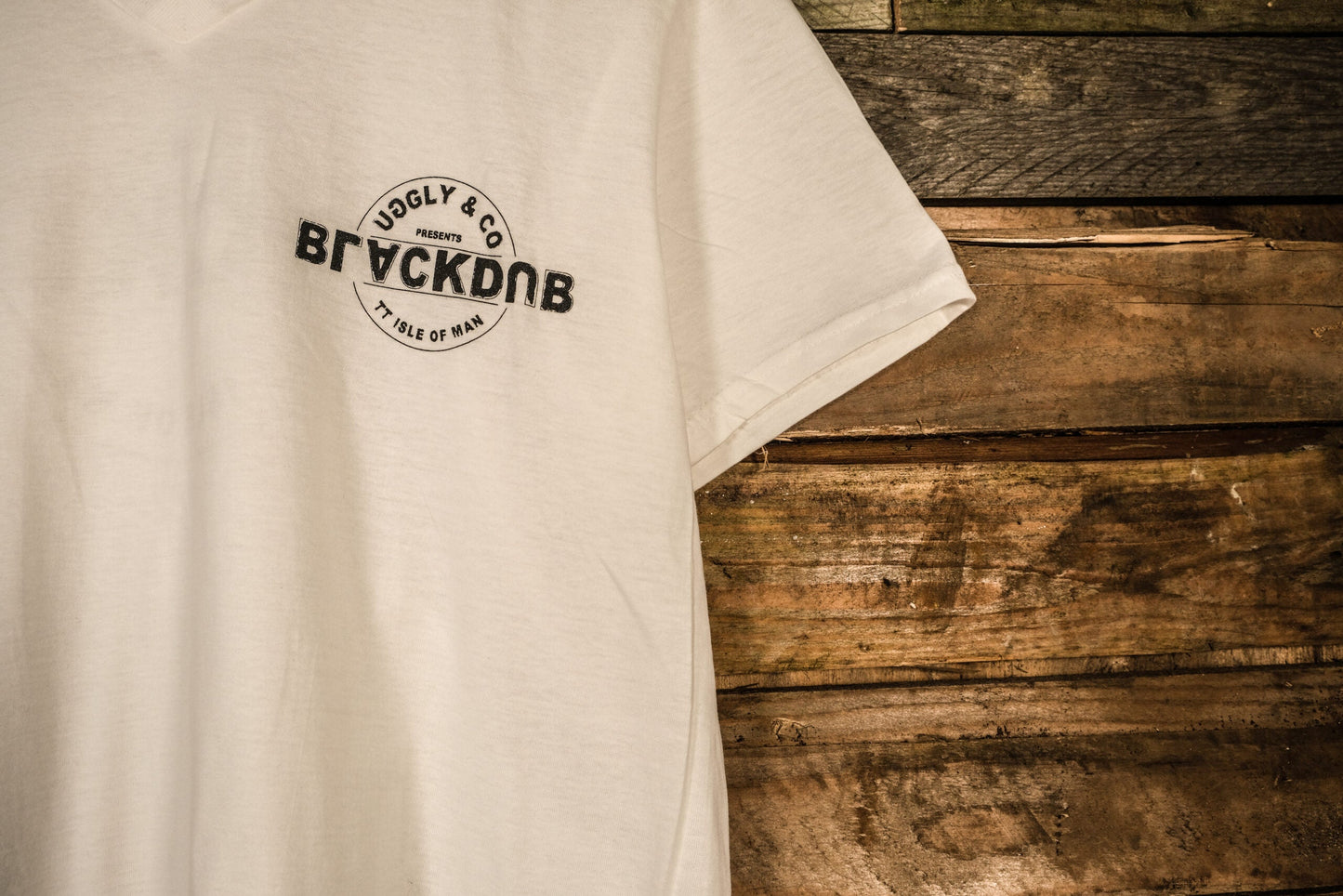 White Stamp Tee