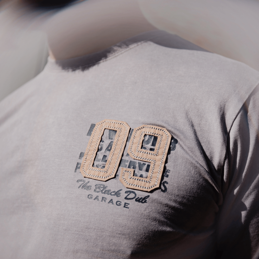 Grey Parts & Spares '09' Tee