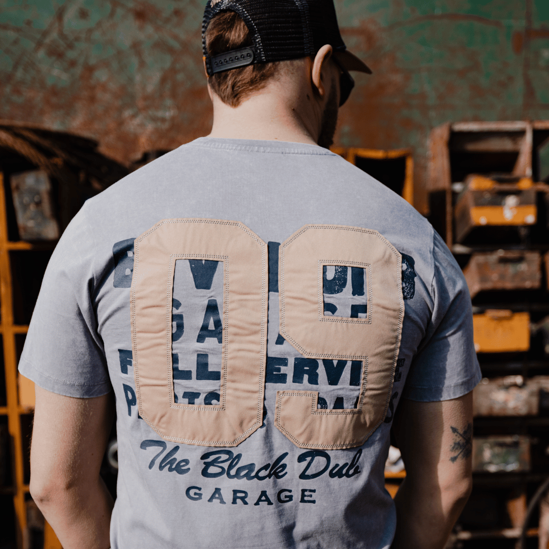 Grey Parts & Spares '09' Tee