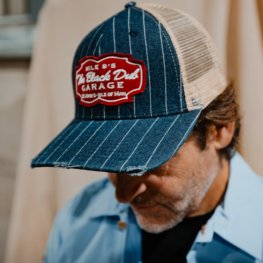 Pinstripe Garage Cap