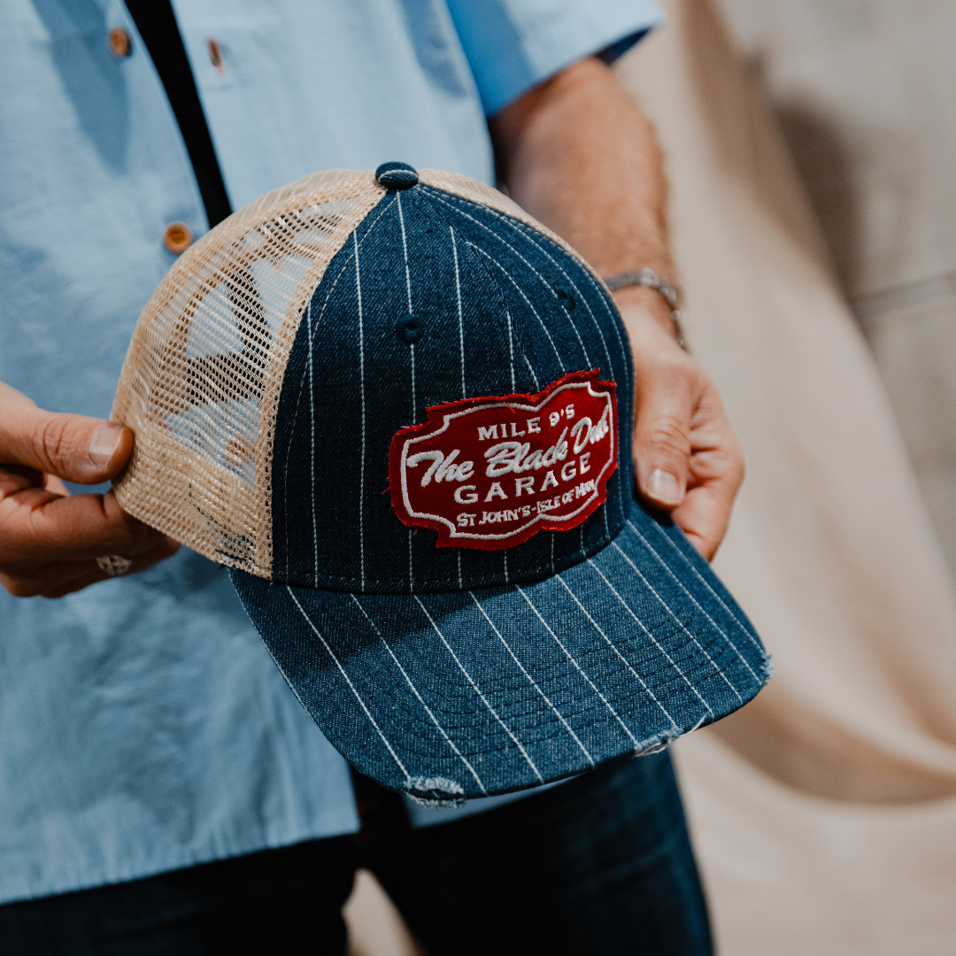 Pinstripe Garage Cap