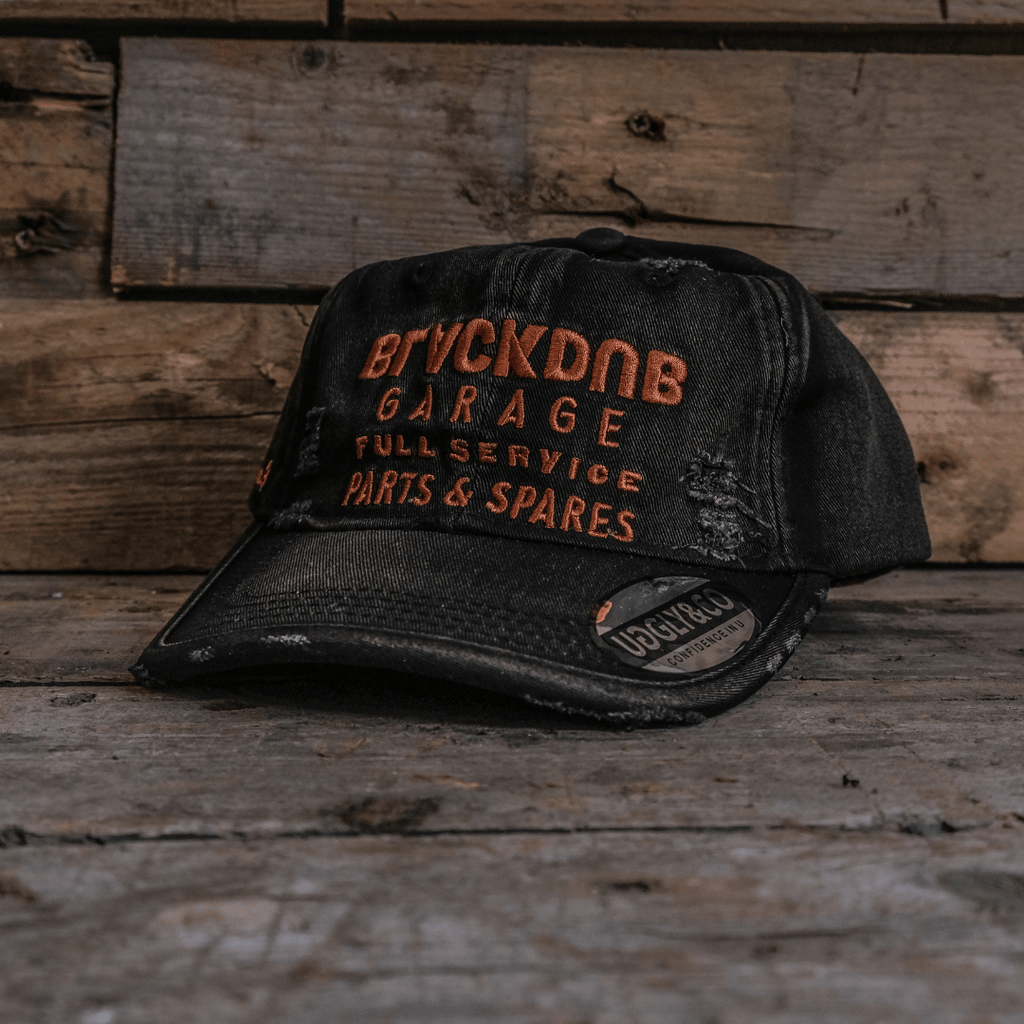 Black Parts & Spares Cap