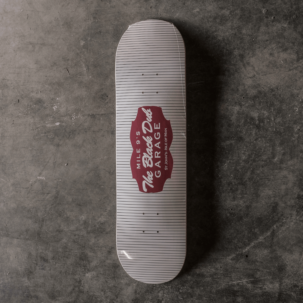 Pinstripe Garage Skateboard Deck