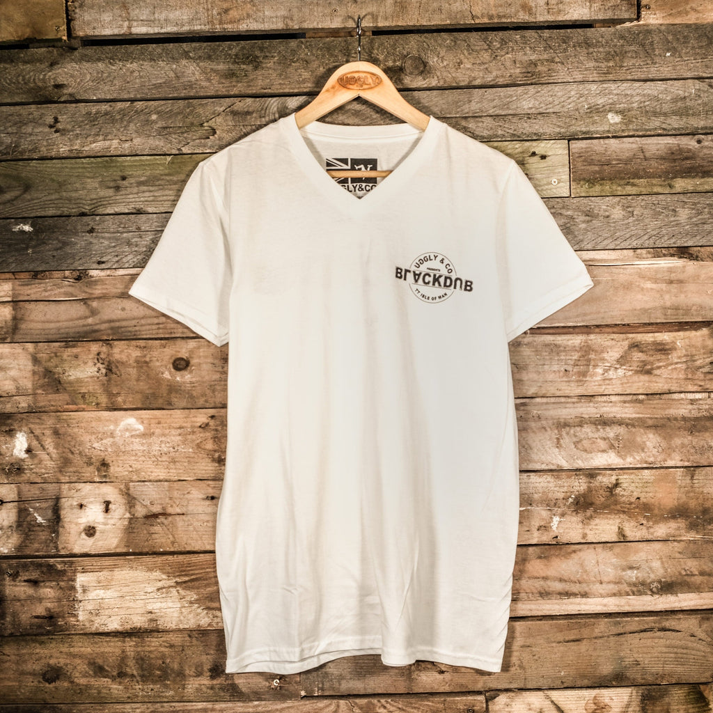 White Stamp Tee