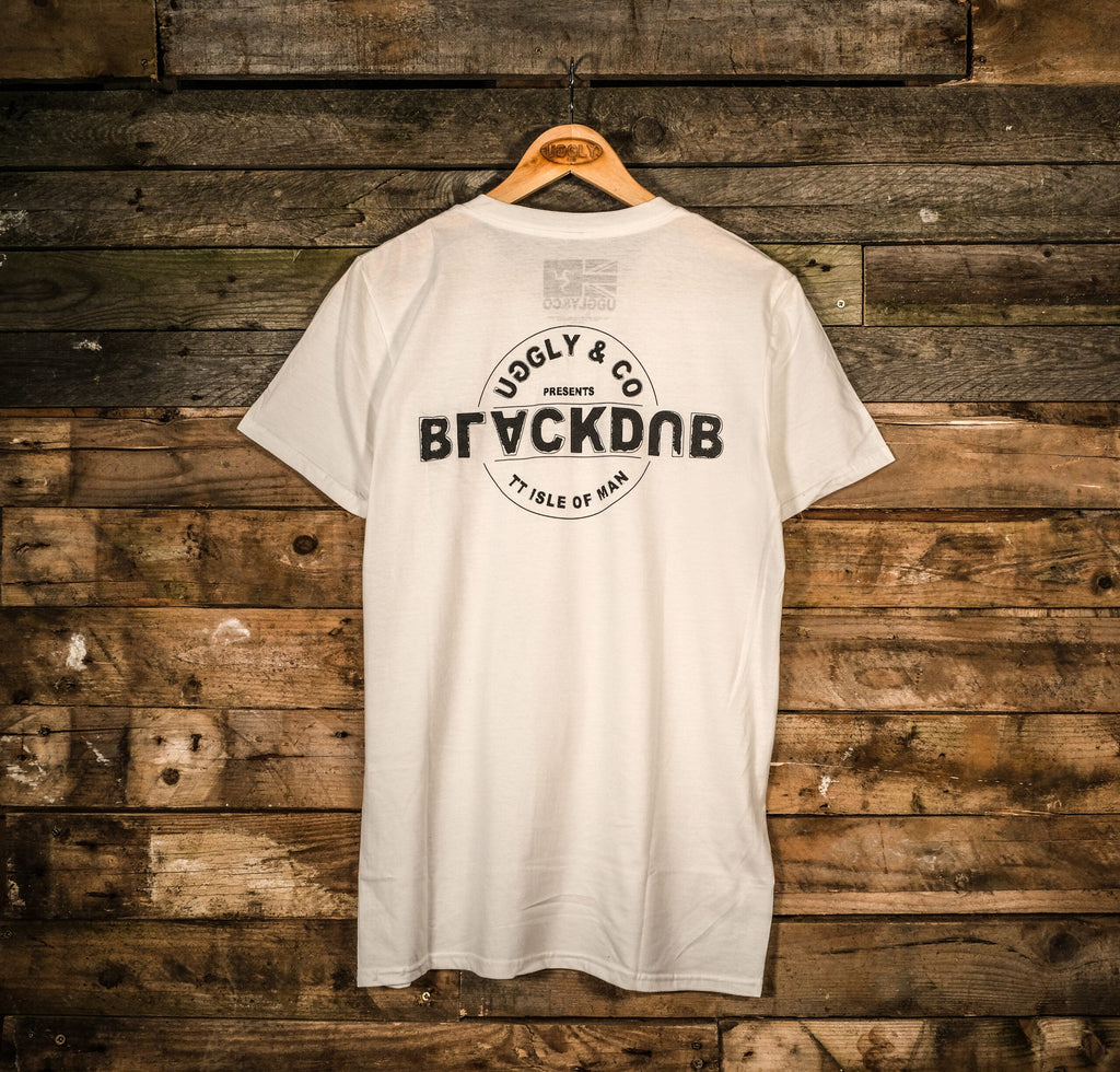 White Stamp Tee